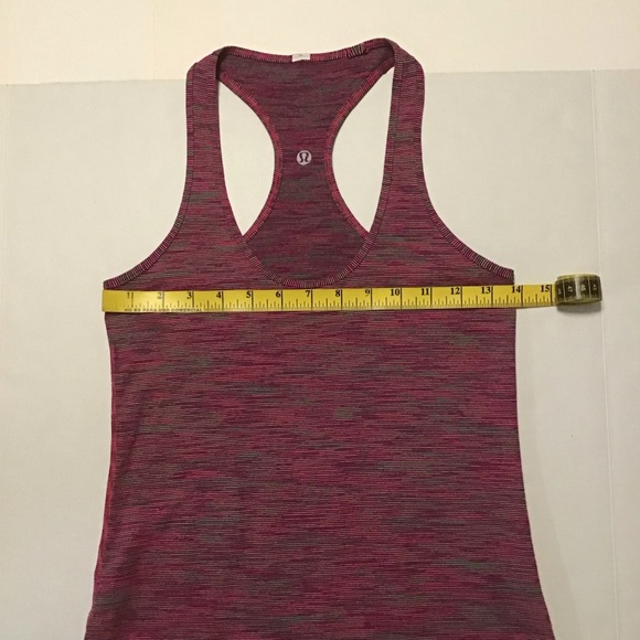 Lululemon Women’s Racerback TankTop Multicolor Space Dye - Picture 5 of 7